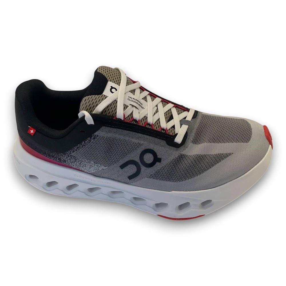On Cloudsurfer Next Womens Running Shoes Black White Size 8.5 3WE30050299 - Picture 4 of 9